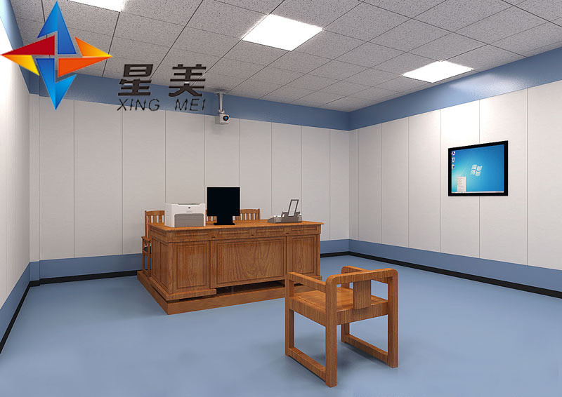 抗擊20萬(wàn)次！司法機(jī)構(gòu)指定談話室防撞軟包材料技術(shù)